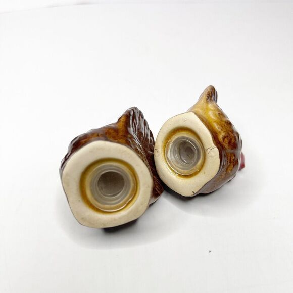 Vintage Turkey Salt & Pepper Shakers Small Mini Table Ceramic Thanksgiving Feast - Picture 7 of 7